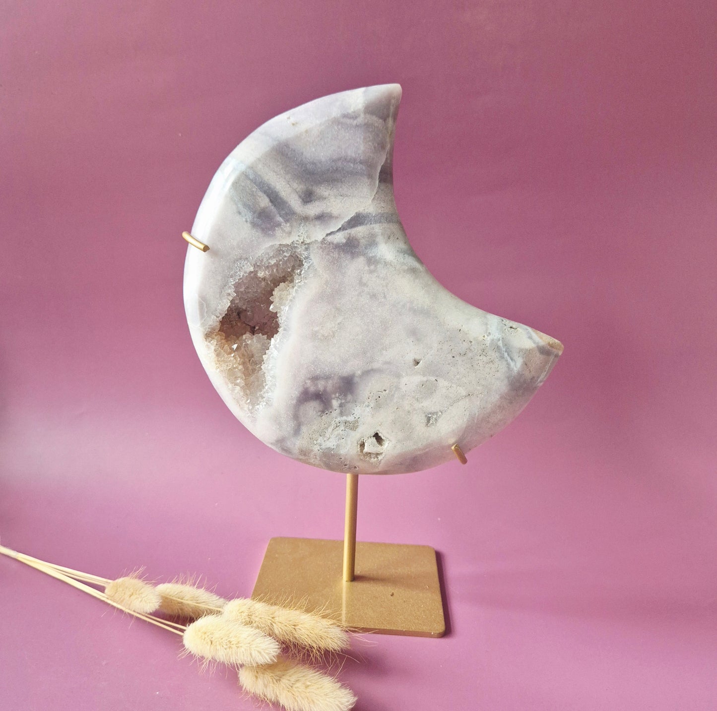Druzy Pink Amethyst Freeforms &amp; Flames – Magische, sanfte Energie