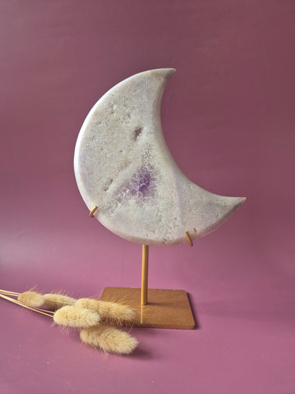 Druzy Pink Amethyst Freeforms &amp; Flames – Magische, sanfte Energie
