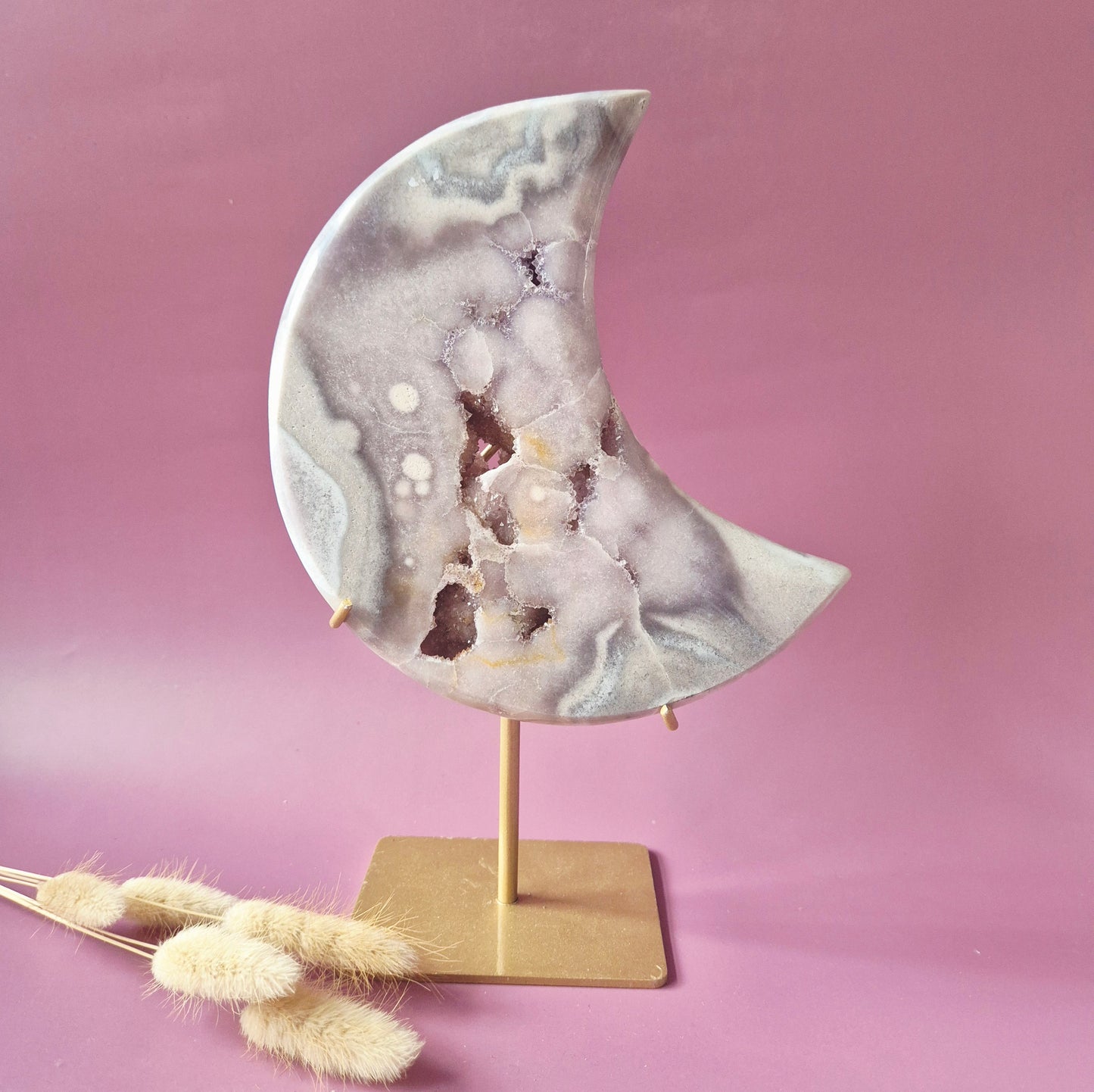 Druzy Pink Amethyst Freeforms &amp; Flames – Magische, sanfte Energie