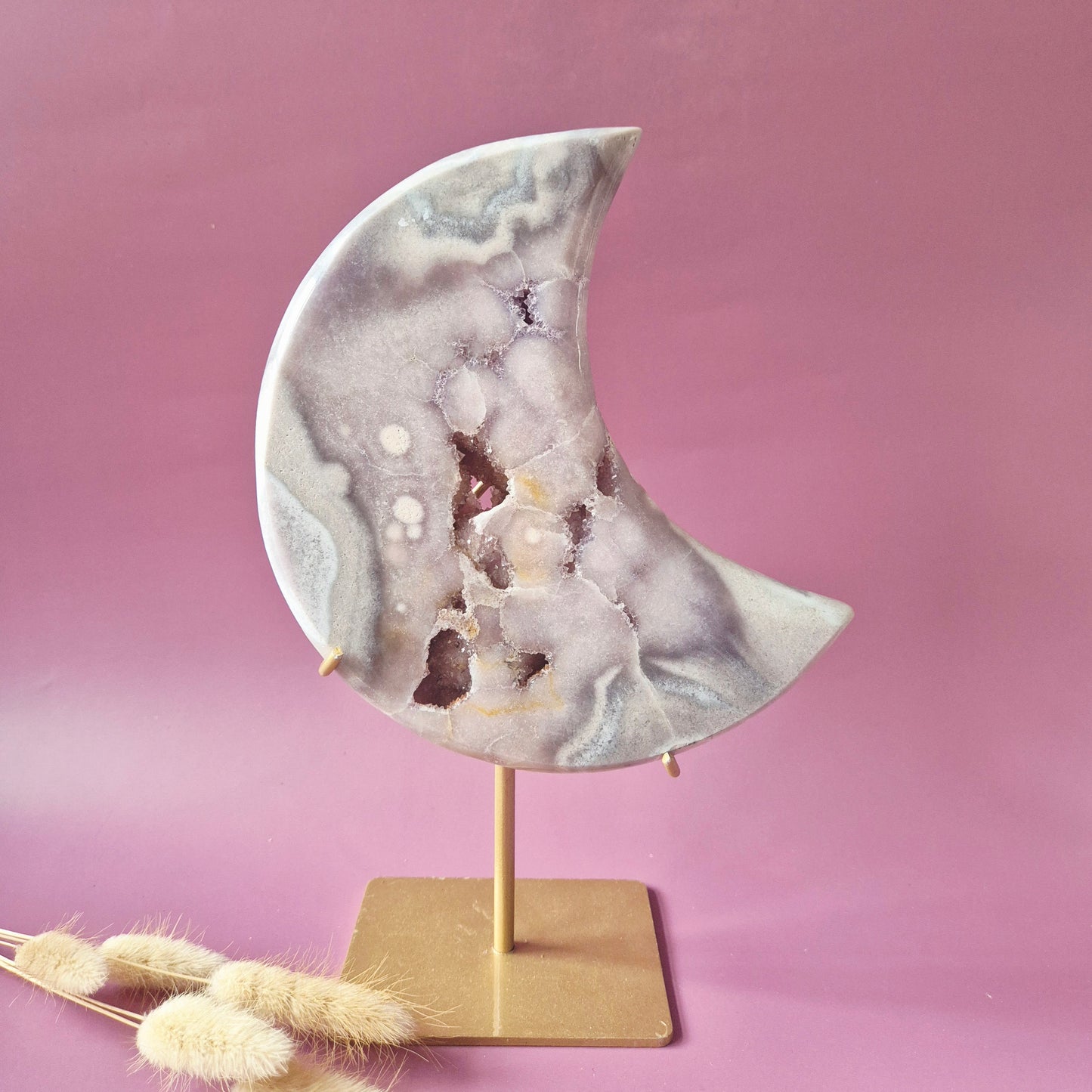Druzy Pink Amethyst Freeforms &amp; Flames – Magische, sanfte Energie