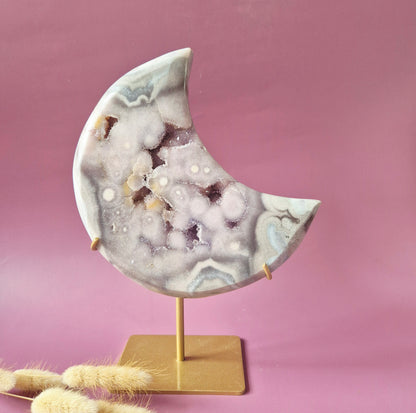 Druzy Pink Amethyst Freeforms &amp; Flames – Magische, sanfte Energie