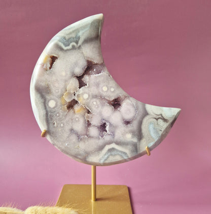 Druzy Pink Amethyst Freeforms &amp; Flames – Magische, sanfte Energie