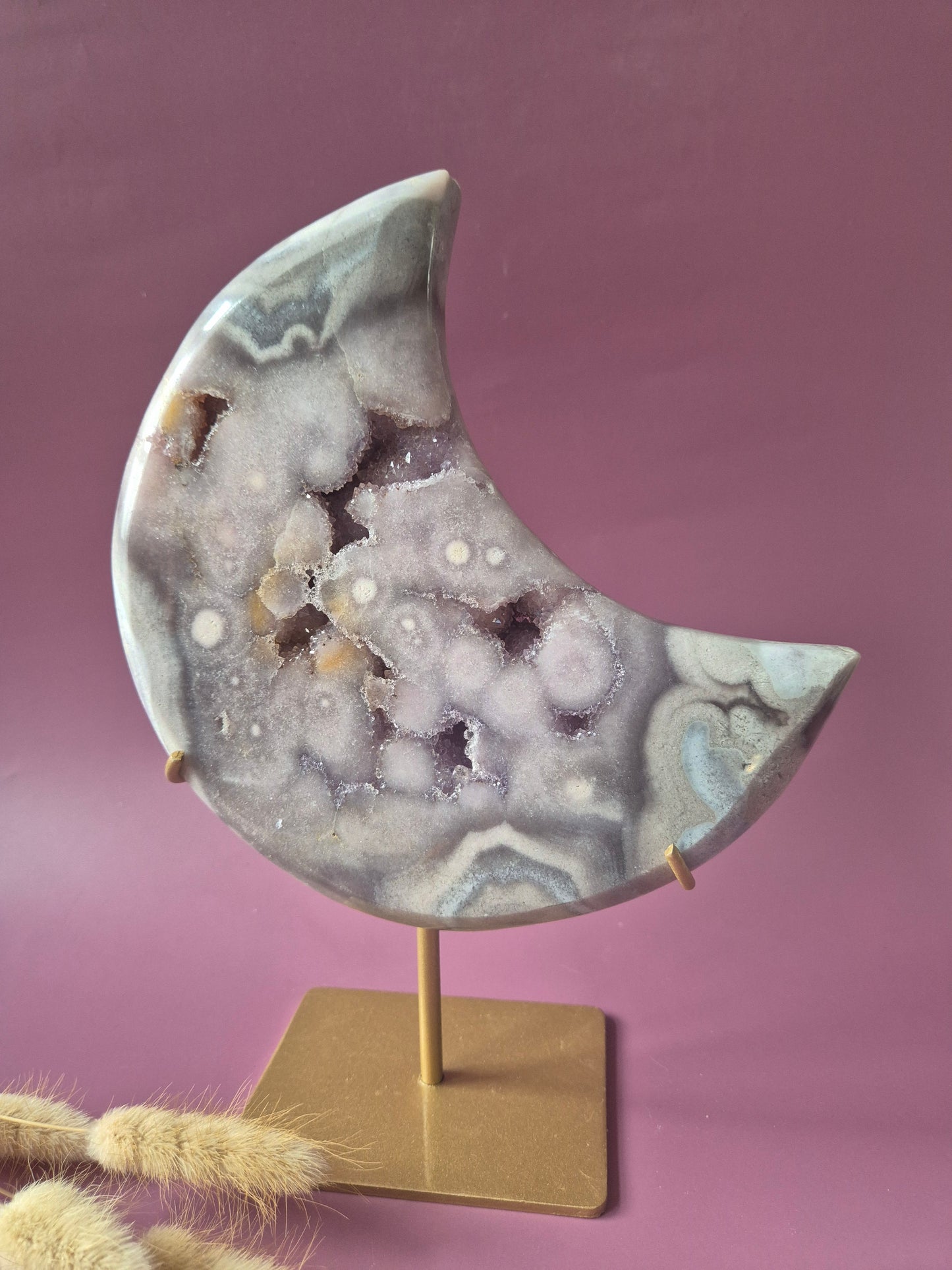Druzy Pink Amethyst Freeforms &amp; Flames – Magische, sanfte Energie