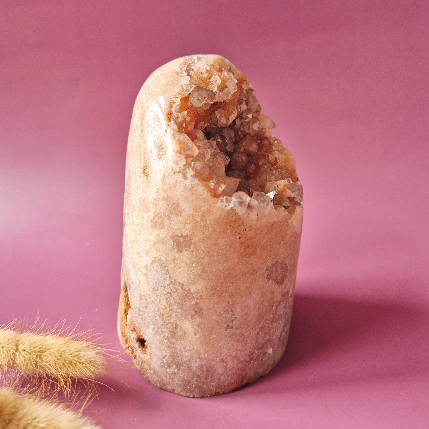 Druzy Pink Amethyst Freeforms &amp; Flames – Magische, sanfte Energie