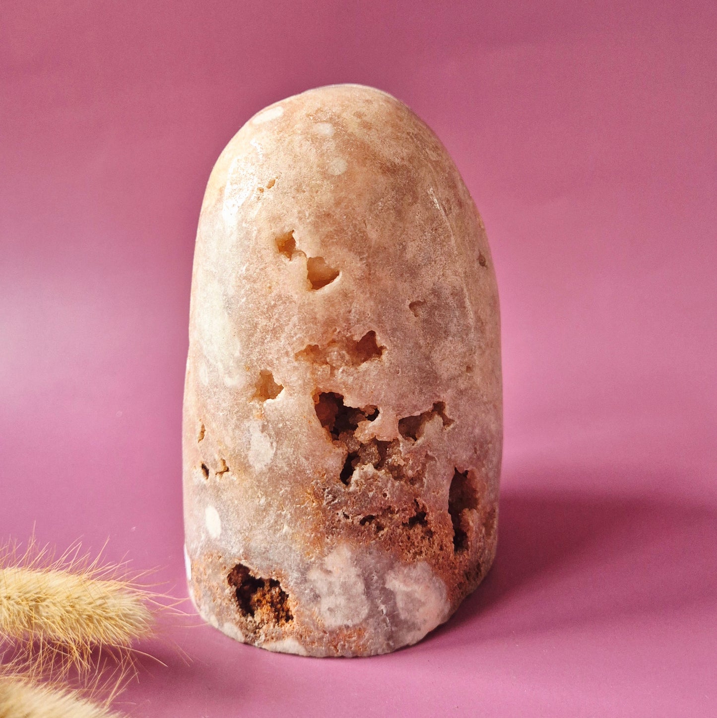 Druzy Pink Amethyst Freeforms &amp; Flames – Magische, sanfte Energie