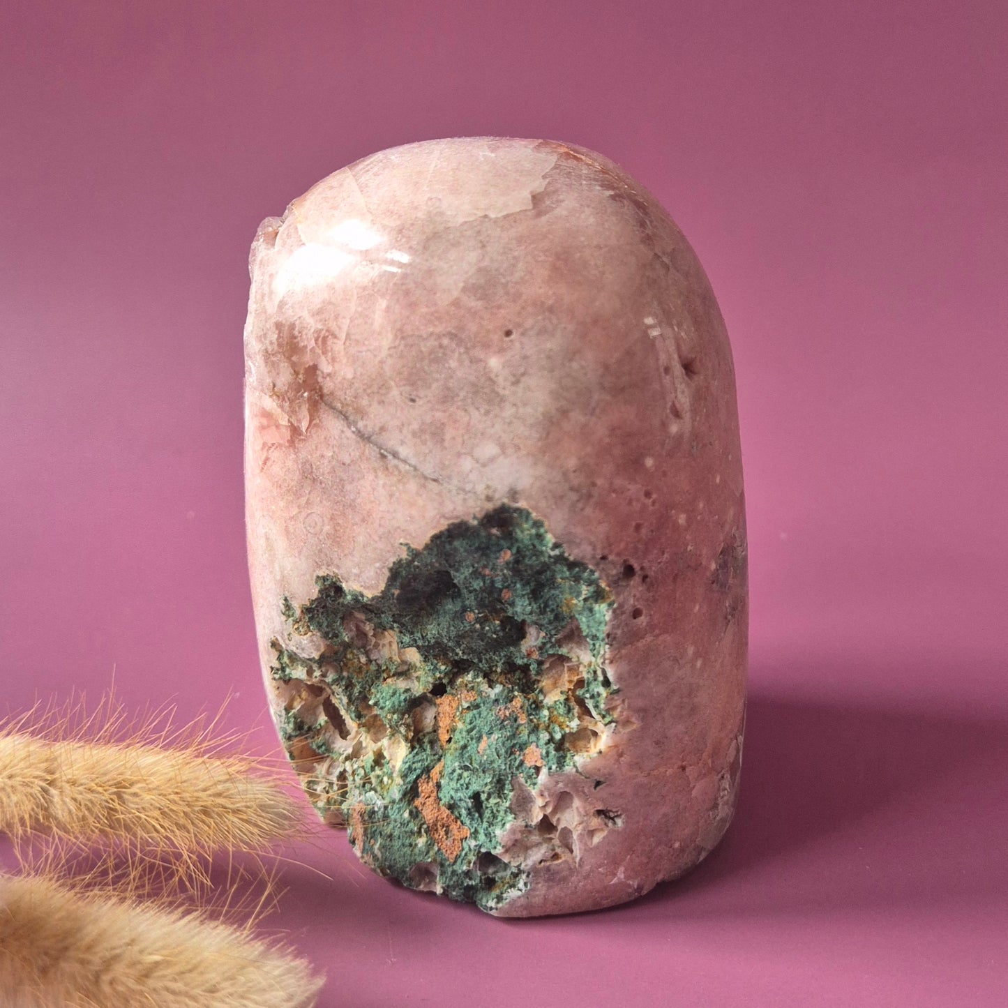 Druzy Pink Amethyst Freeforms &amp; Flames – Magische, sanfte Energie