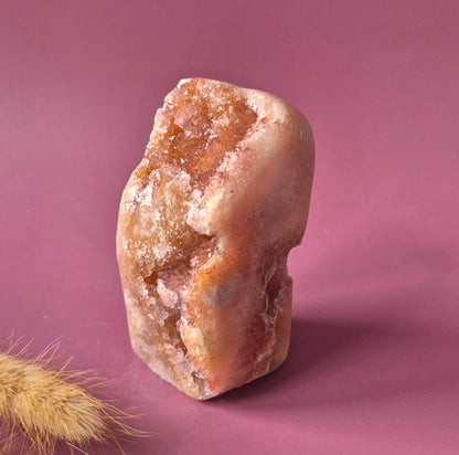 Druzy Pink Amethyst Freeforms &amp; Flames – Magische, sanfte Energie
