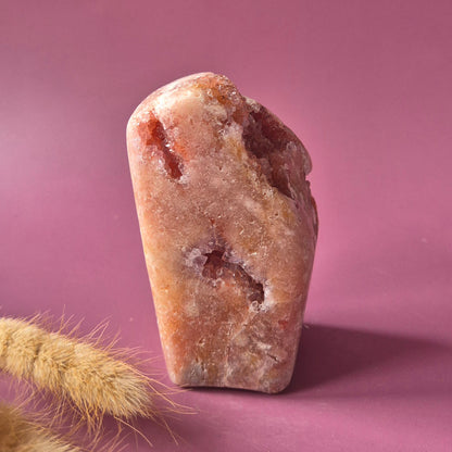 Druzy Pink Amethyst Freeforms &amp; Flames – Magische, sanfte Energie