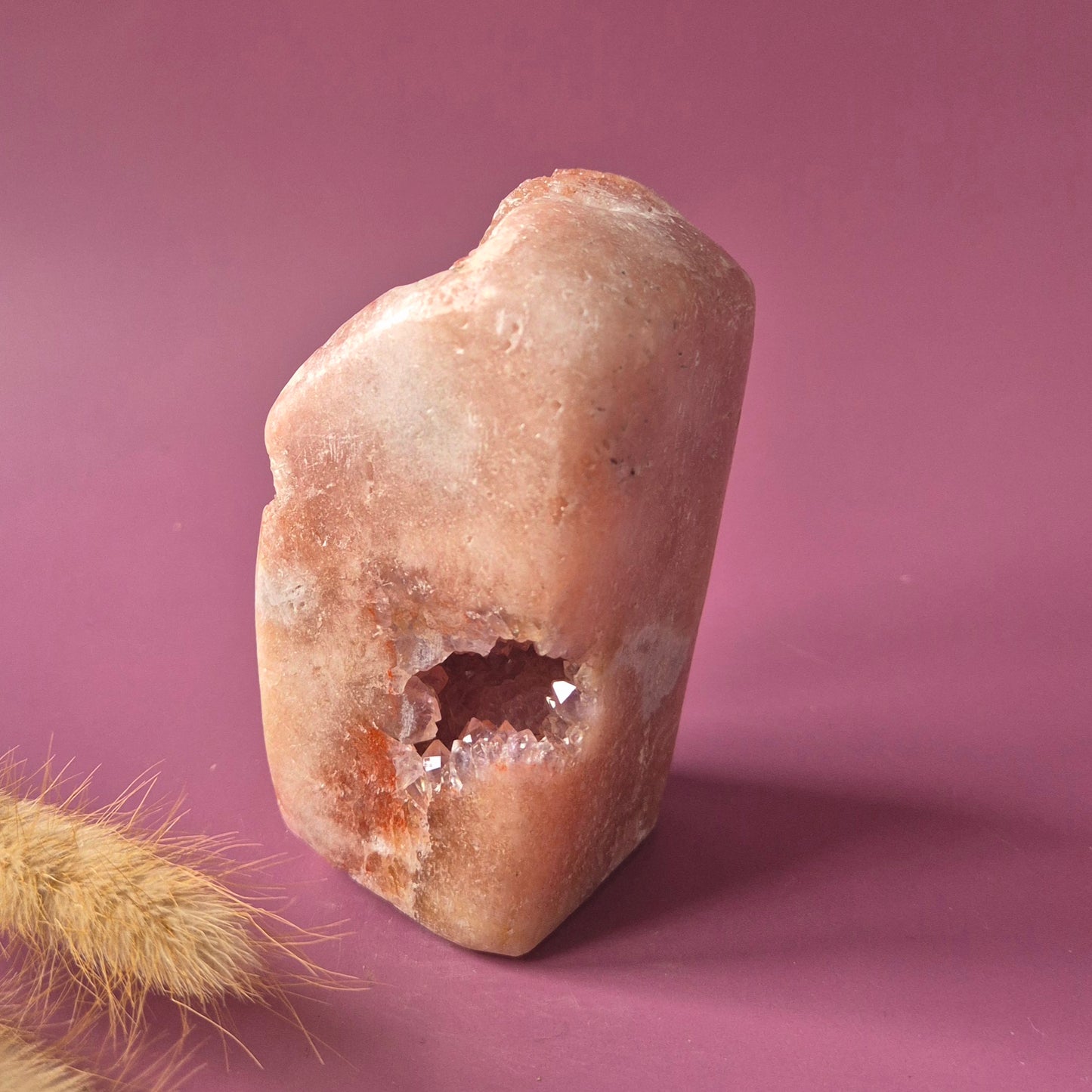Druzy Pink Amethyst Freeforms &amp; Flames – Magische, sanfte Energie