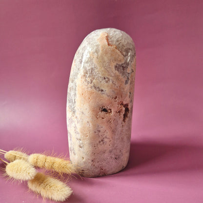 Druzy Pink Amethyst Freeforms &amp; Flames – Magische, sanfte Energie
