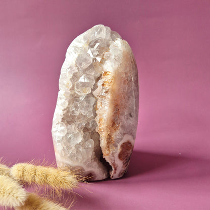 Druzy Pink Amethyst Freeforms &amp; Flames – Magische, sanfte Energie