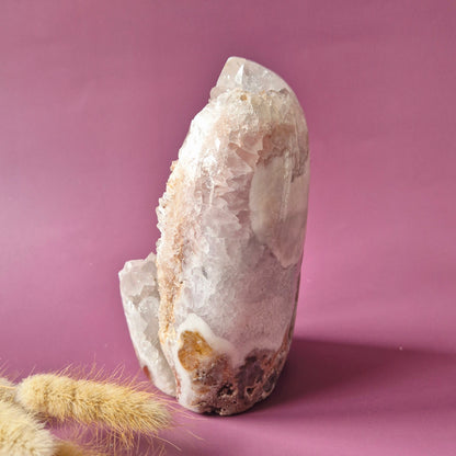 Druzy Pink Amethyst Freeforms &amp; Flames – Magische, sanfte Energie