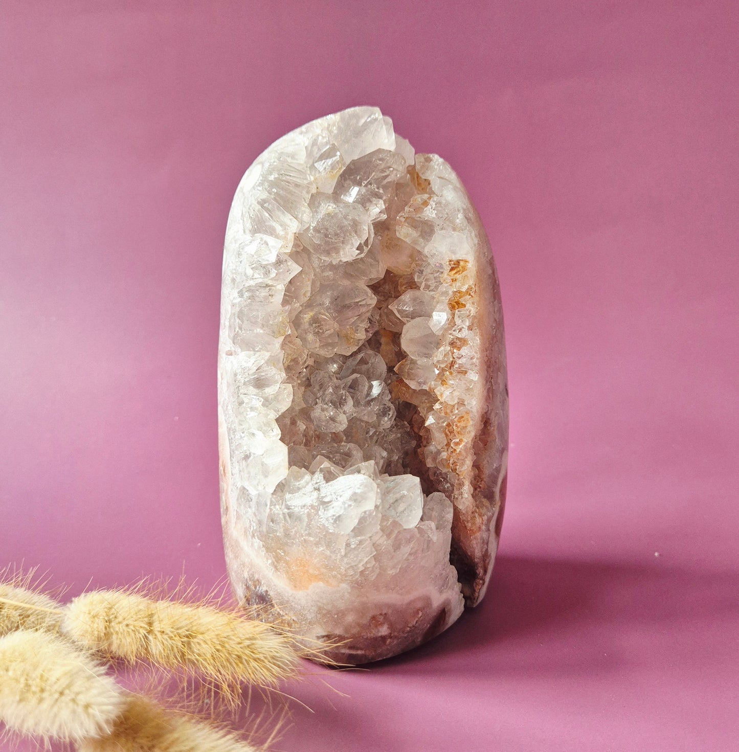 Druzy Pink Amethyst Freeforms &amp; Flames – Magische, sanfte Energie