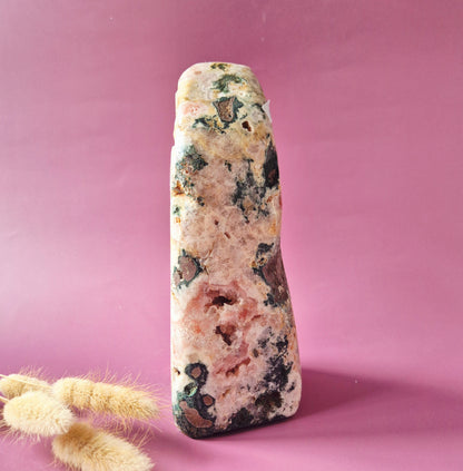 Druzy Pink Amethyst Freeforms &amp; Flames – Magische, sanfte Energie