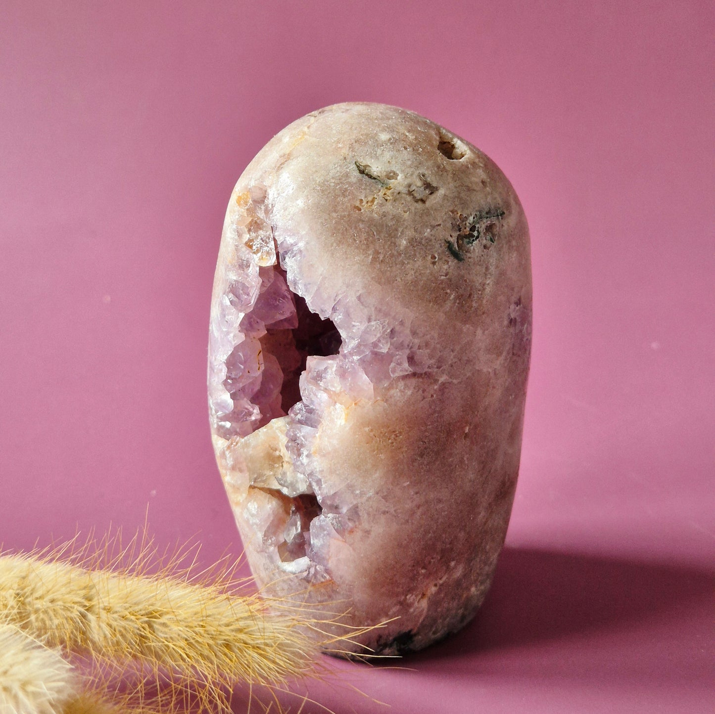 Druzy Pink Amethyst Freeforms &amp; Flames – Magische, sanfte Energie