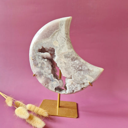 Druzy Pink Amethyst Freeforms &amp; Flames – Magische, sanfte Energie