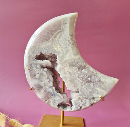 Druzy Pink Amethyst Freeforms &amp; Flames – Magische, sanfte Energie