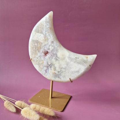 Druzy Pink Amethyst Freeforms &amp; Flames – Magische, sanfte Energie
