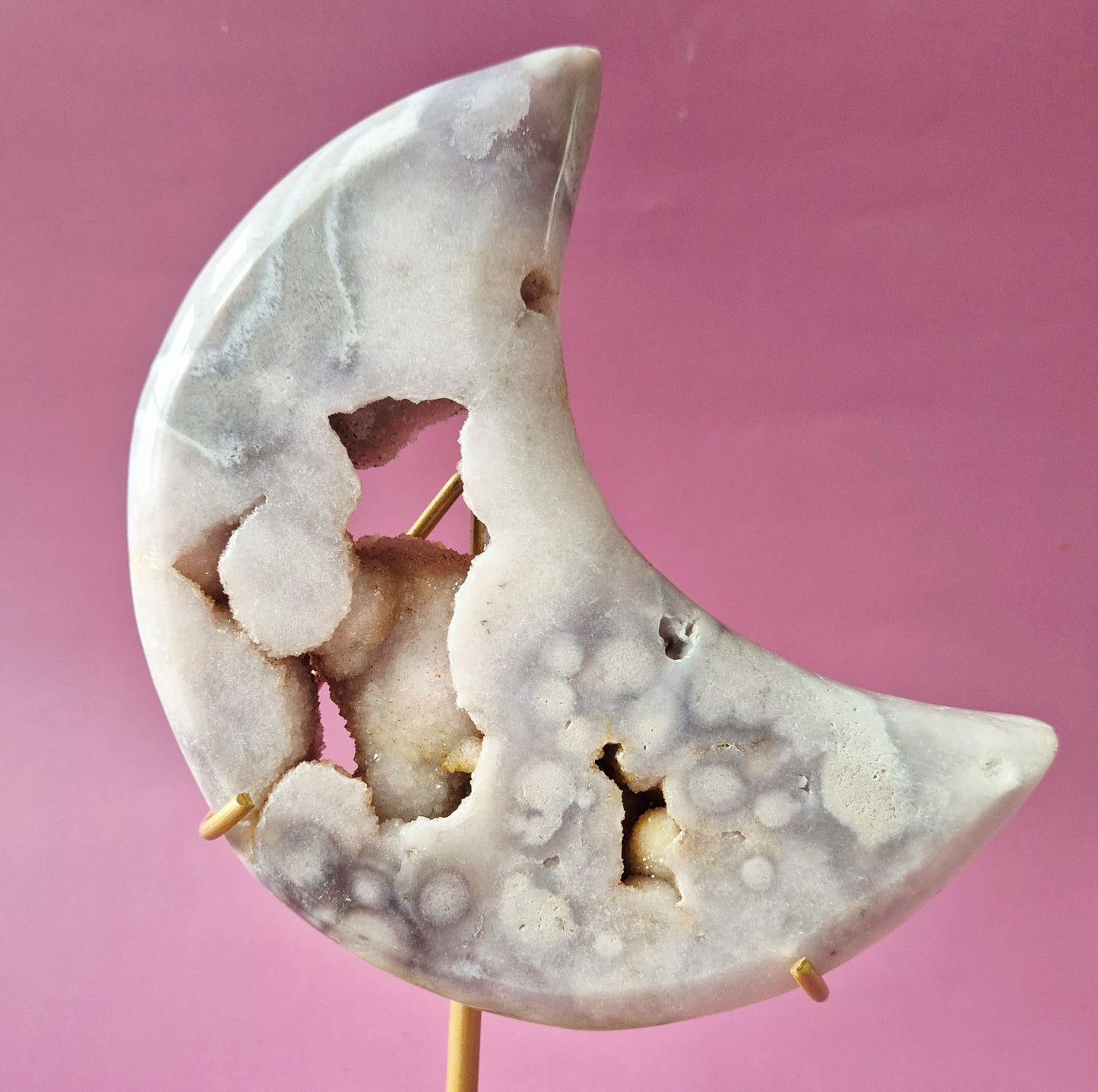 Druzy Pink Amethyst Freeforms &amp; Flames – Magische, sanfte Energie