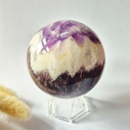 Kristall Edelstein Kugel Moosachat Druzy Kugel 90mm 971g
