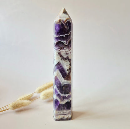 XXL Traum-Amethystturm – 880g Kraft &amp; spiritueller Frieden