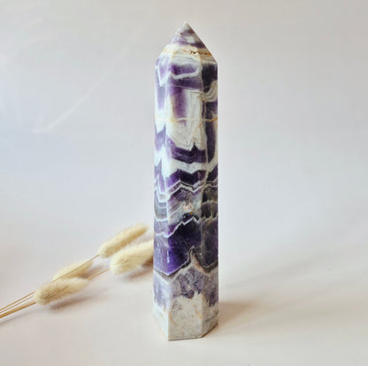 XXL Dream Amethist Toren – 23cm 750g Kracht & Spirituele Rust