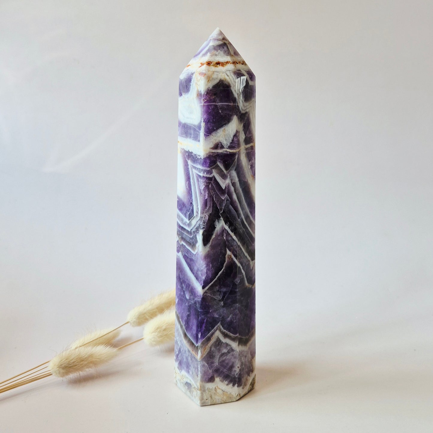 XXL Dream Amethist Toren – 23cm 750g Kracht & Spirituele Rust