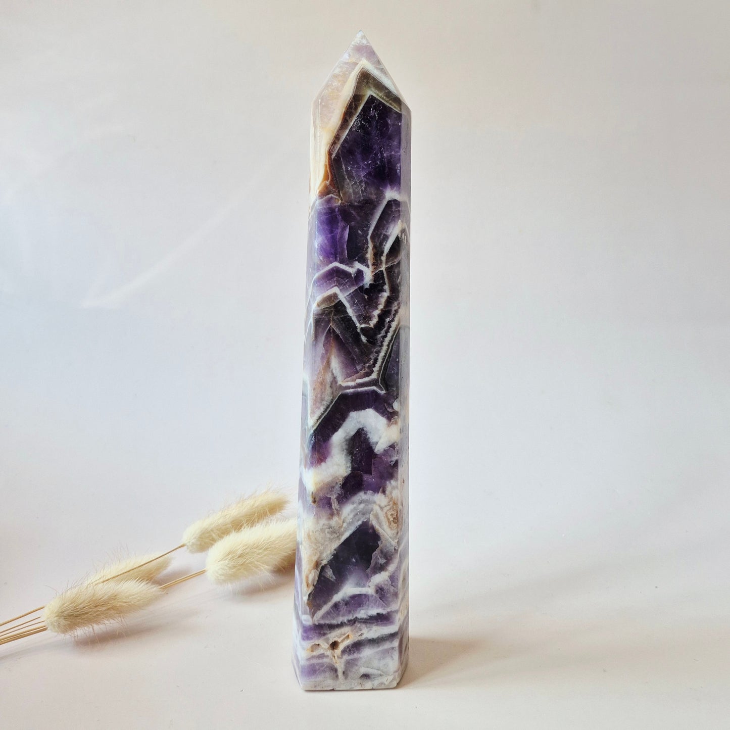 XXL Traum-Amethystturm – 880g Kraft &amp; spiritueller Frieden