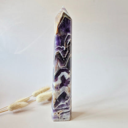 XXL Traum-Amethystturm – 880g Kraft &amp; spiritueller Frieden