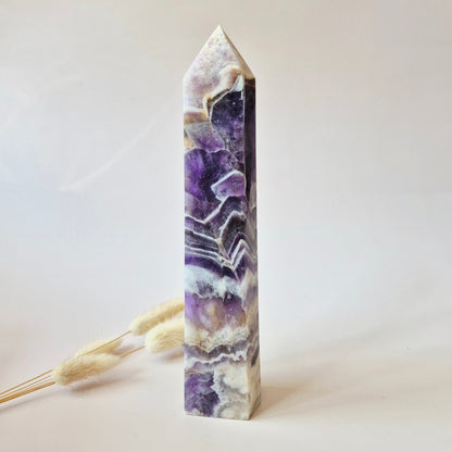 XXL Traum-Amethystturm – 880g Kraft &amp; spiritueller Frieden