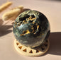 Kristall Edelstein Kugel Moosachat Druzy Kugel 82mm 700g