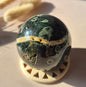 Kristall Edelstein Kugel Moosachat Druzy Kugel 82mm 700g