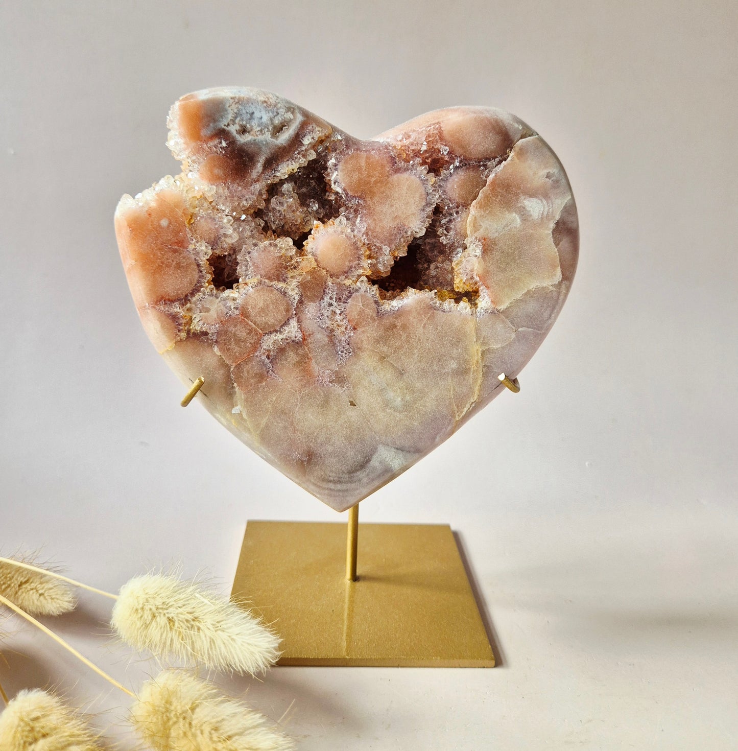 Druzy Pink Amethyst Freeforms &amp; Flames – Magische, sanfte Energie