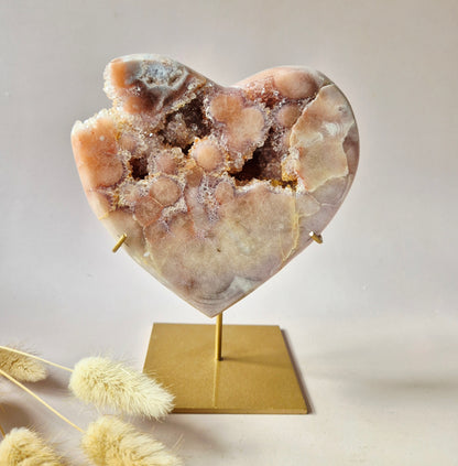 Druzy Pink Amethyst Freeforms &amp; Flames – Magische, sanfte Energie