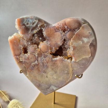 Druzy Pink Amethyst Freeforms &amp; Flames – Magische, sanfte Energie