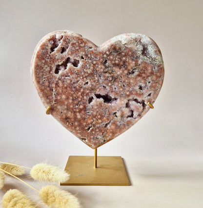 Druzy Pink Amethyst Freeforms &amp; Flames – Magische, sanfte Energie