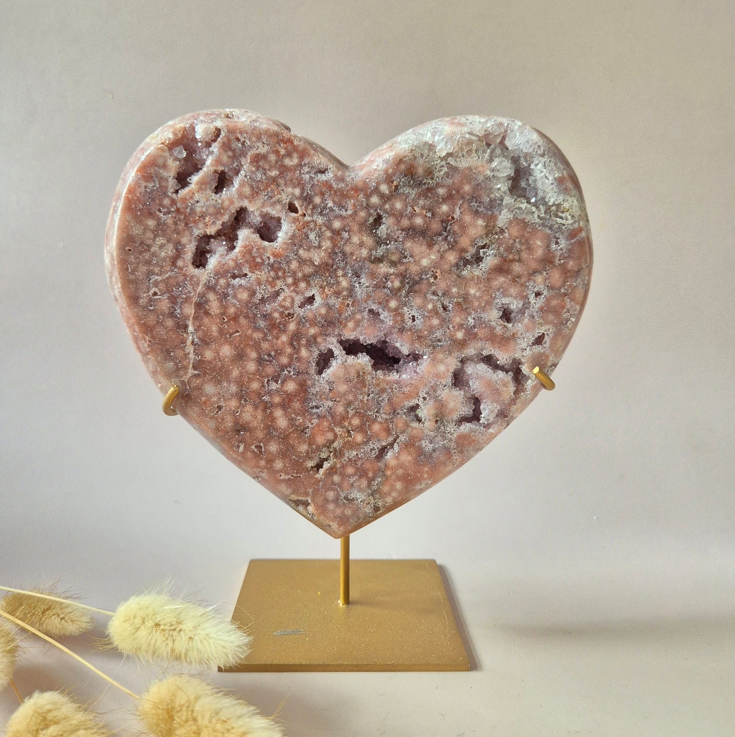 Druzy Pink Amethyst Freeforms &amp; Flames – Magische, sanfte Energie