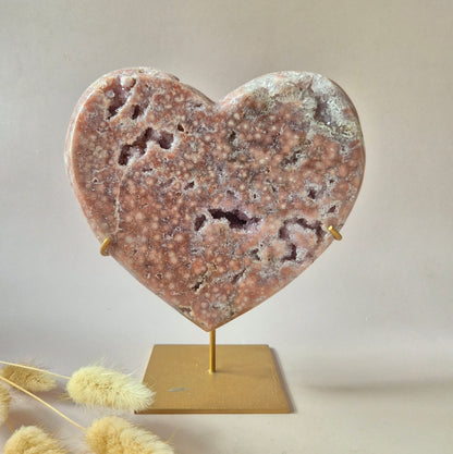Druzy Pink Amethyst Freeforms &amp; Flames – Magische, sanfte Energie