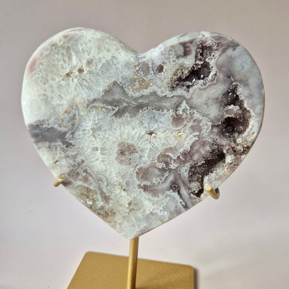 Druzy Pink Amethyst Freeforms &amp; Flames – Magische, sanfte Energie