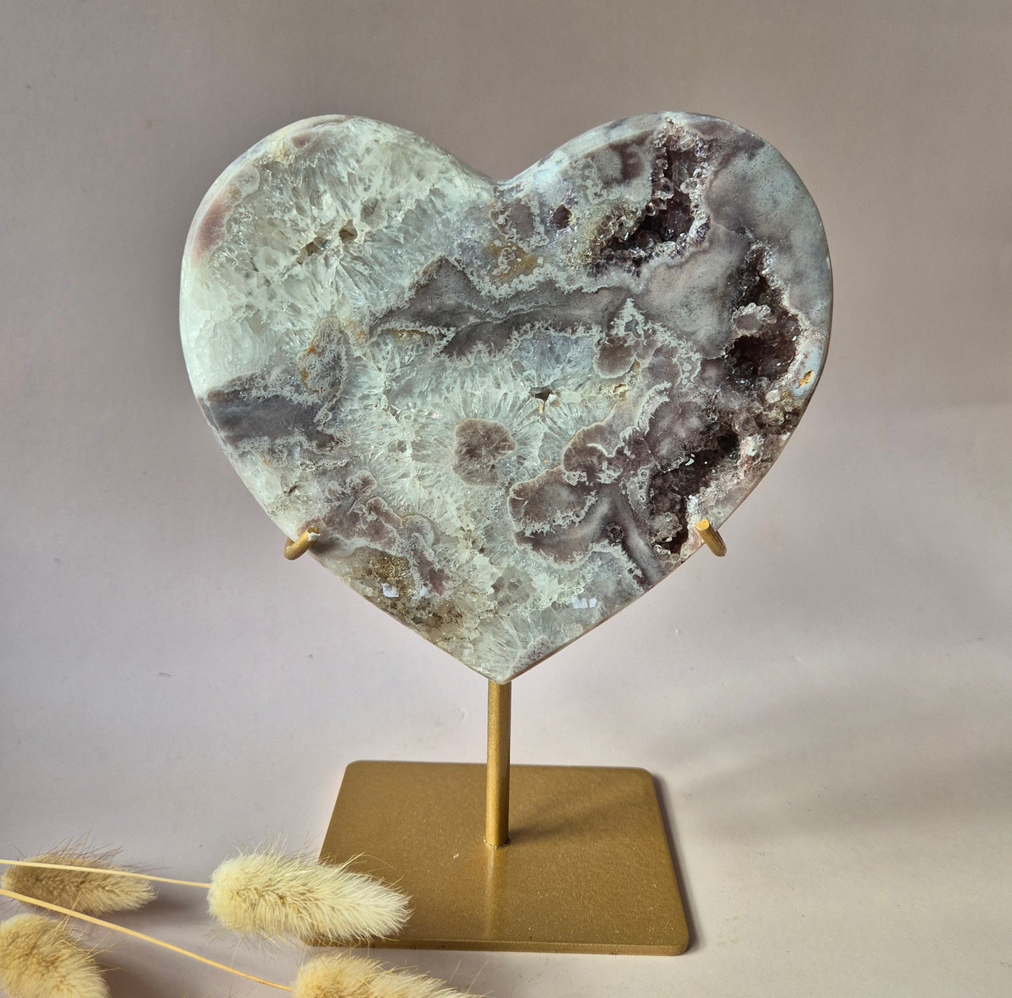 Druzy Pink Amethyst Freeforms &amp; Flames – Magische, sanfte Energie