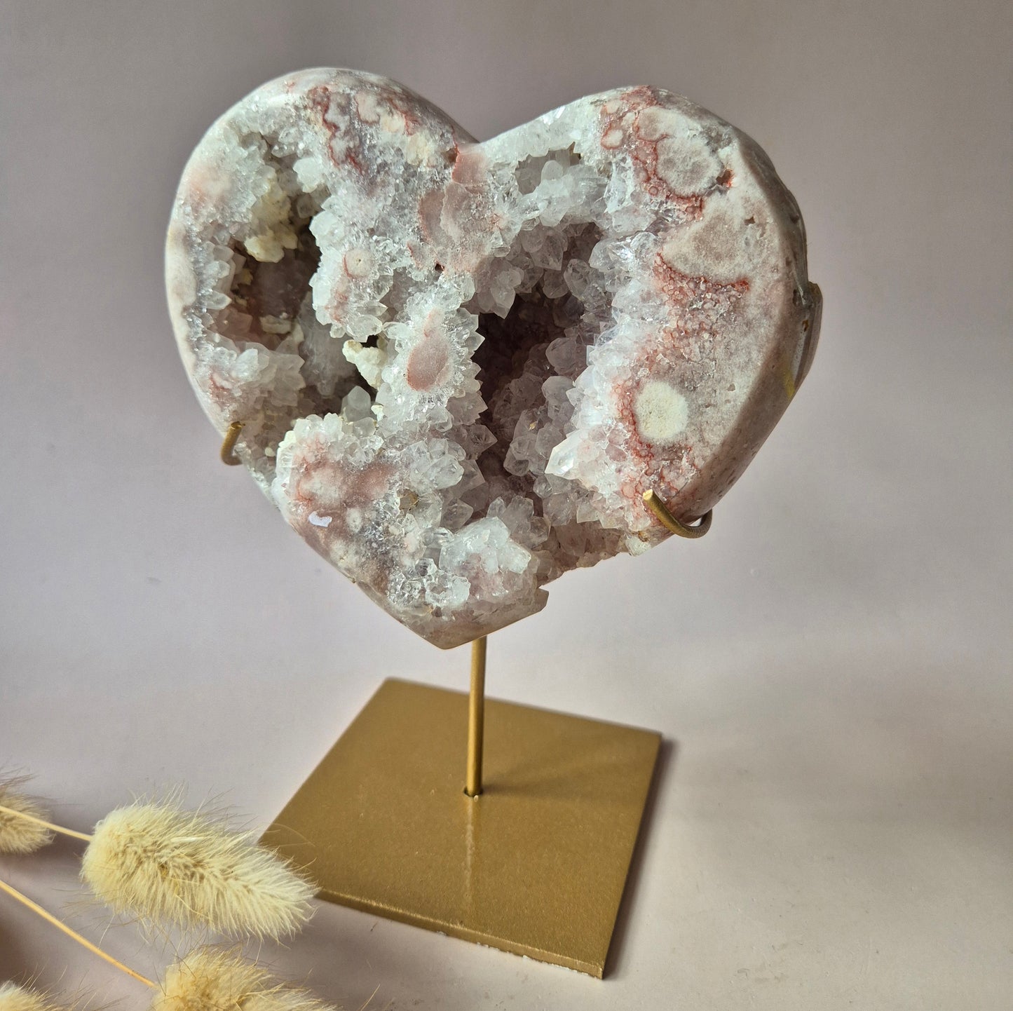 Druzy Pink Amethyst Freeforms &amp; Flames – Magische, sanfte Energie