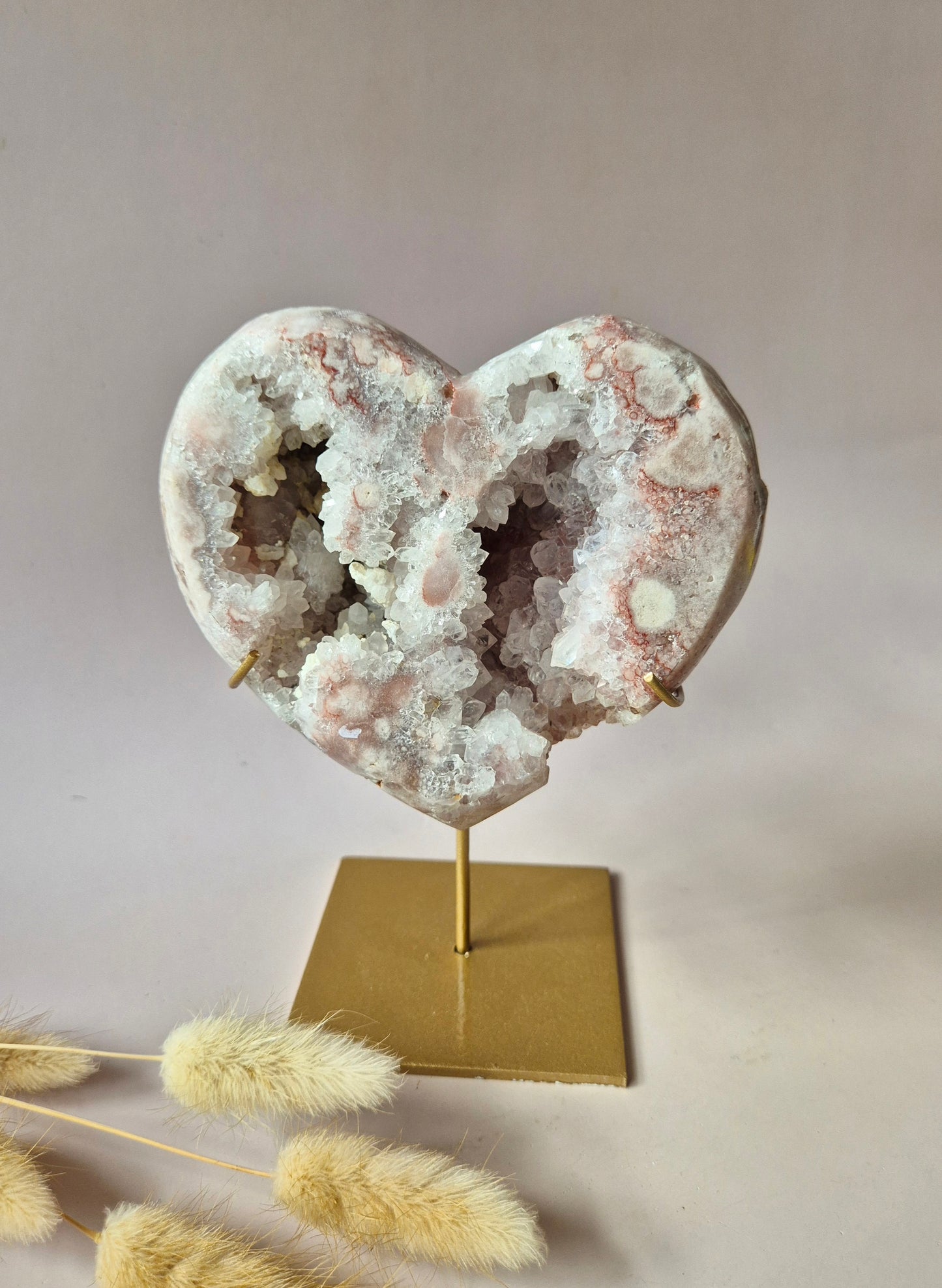 Druzy Pink Amethyst Freeforms &amp; Flames – Magische, sanfte Energie