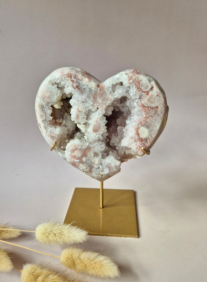 Druzy Pink Amethyst Freeforms &amp; Flames – Magische, sanfte Energie
