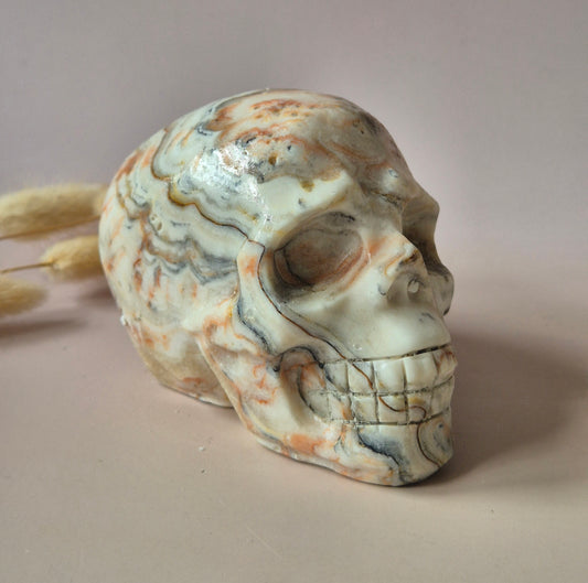 Gemstone Purple Mica Dragon Skull | Mysticism, Intuition &amp; Powerful Protection Dragon Skull