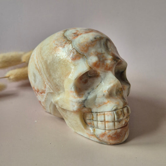 Gemstone Purple Mica Dragon Skull | Mysticism, Intuition &amp; Powerful Protection Dragon Skull