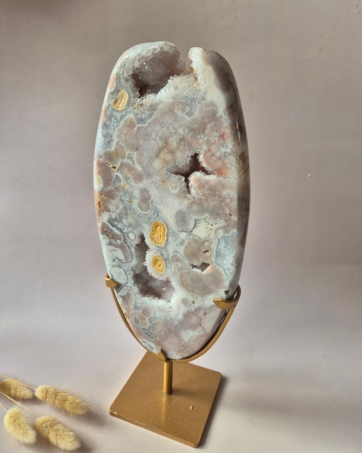 Druzy Pink Amethyst Freeforms &amp; Flames – Magische, sanfte Energie