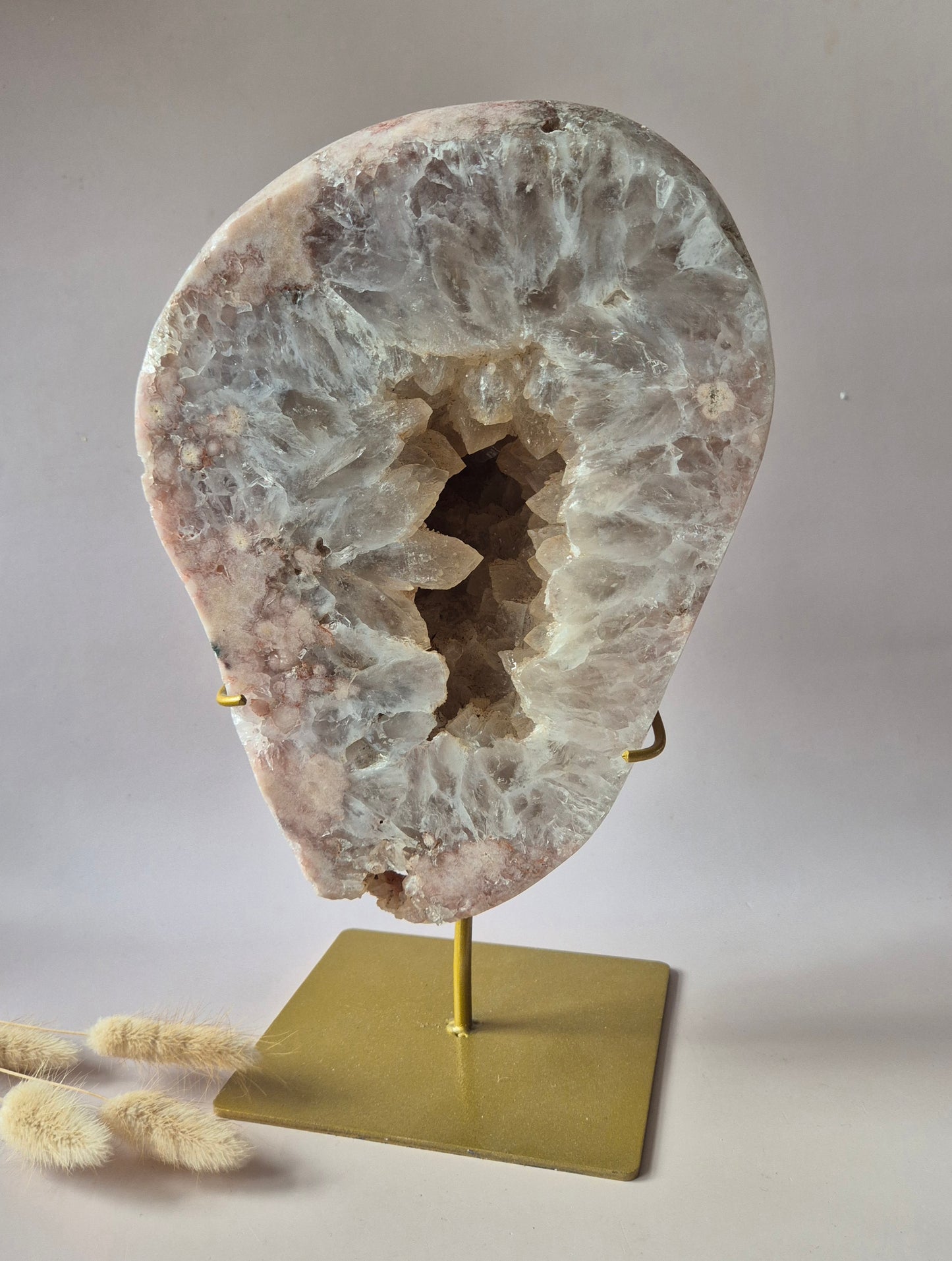 Druzy Pink Amethyst Freeforms &amp; Flames – Magische, sanfte Energie