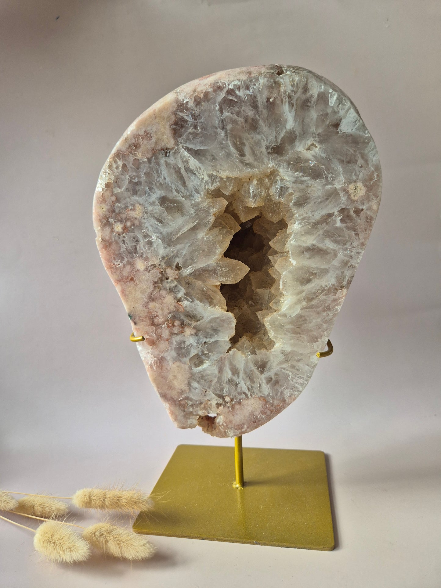 Druzy Pink Amethyst Freeforms &amp; Flames – Magische, sanfte Energie