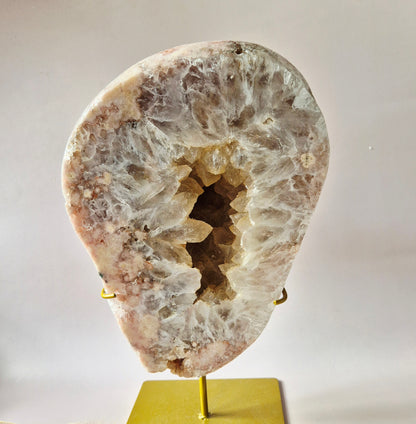 Druzy Pink Amethyst Freeforms &amp; Flames – Magische, sanfte Energie