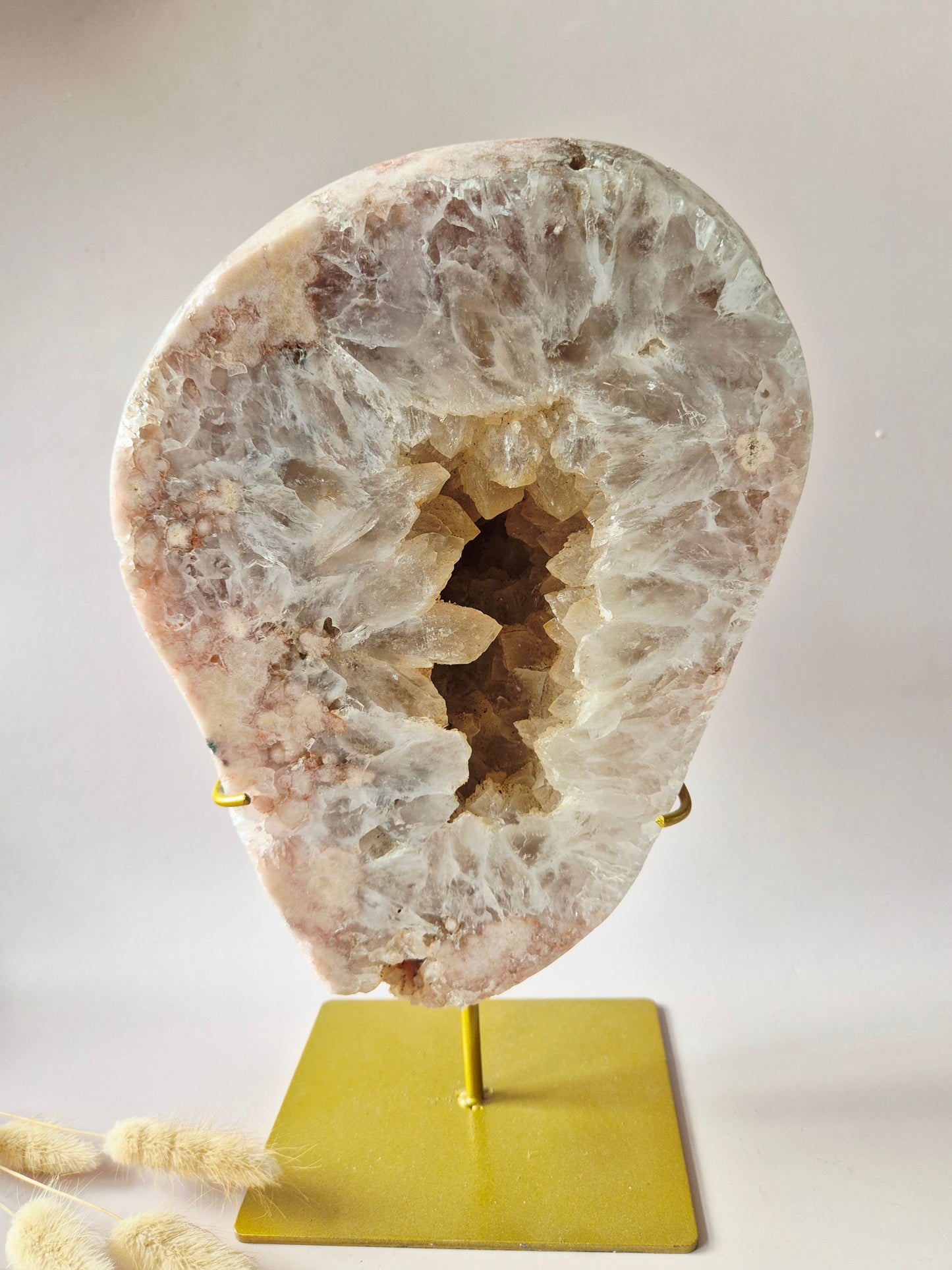 Druzy Pink Amethyst Freeforms &amp; Flames – Magische, sanfte Energie